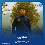 دانلود آهنگ علی احمدیانی تنهایی