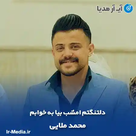 دانلود آهنگ دلتنگتم امشب بیا به خوابم محمد ملایی